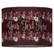 Boho 16" Drum Lampshade - FRONT (Fabric)