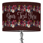 Boho 16" Drum Lamp Shade - Fabric (Personalized)