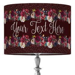 Boho 16" Drum Lamp Shade - Fabric (Personalized)