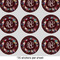 Boho 2" Multipurpose Round Labels - Sheet