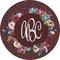 Boho 2" Multipurpose Round Labels - Single Sticker