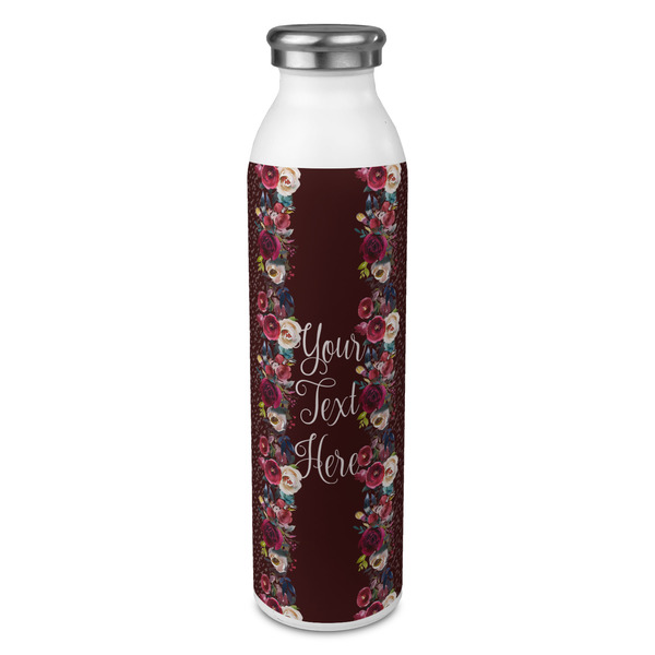 Custom Boho 20oz Stainless Steel Water Bottle - Full Print (Personalized)