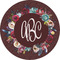 Boho 3" Multipurpose Round Labels - Single Sticker