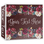 Boho 3-Ring Binder - 3 inch (Personalized)