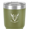 Boho 30 oz Stainless Steel Ringneck Tumbler - Olive - Close Up