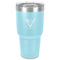 Boho 30 oz Stainless Steel Ringneck Tumbler - Teal - Front