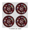 Boho 4" Multipurpose Round Labels - Sheet