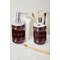 Boho Ceramic Bathroom Accessories - LIFESTYLE (toothbrush holder & soap dispenser)