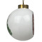 Boho Ceramic Christmas Ornament - Xmas Tree (Side View)