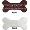 Boho Ceramic Flat Ornament - Bone Front & Back Single Print (APPROVAL)