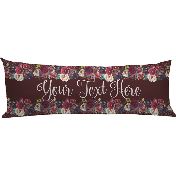 Custom Boho Body Pillow Case (Personalized)