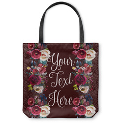 Boho Canvas Tote Bag - Large - 18"x18" (Personalized)