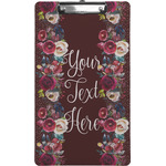 Boho Clipboard (Legal Size) (Personalized)