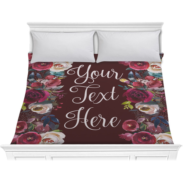 Custom Boho Comforter - King (Personalized)