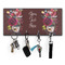 Boho Key Hanger w/ 4 Hooks & Keys