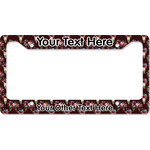 Boho License Plate Frame - Style B (Personalized)