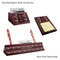 Boho Mahogany Desk Accessories