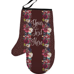 Boho Left Oven Mitt (Personalized)