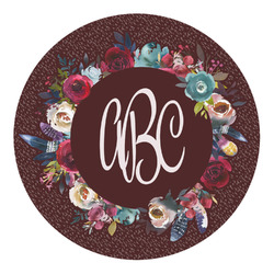 Boho Round Decal - Small (Personalized)
