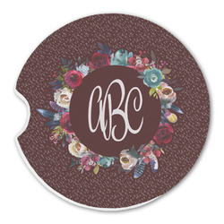 Boho Sandstone Car Coaster - Single (Personalized)