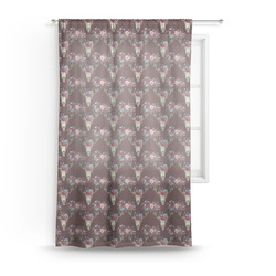 Boho Sheer Curtain - 50"x84"
