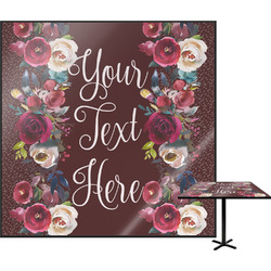 Boho Square Table Top (Personalized)