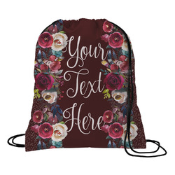Boho Drawstring Backpack - Large (Personalized)