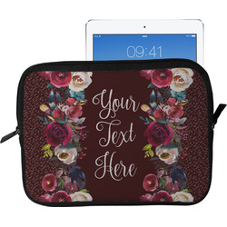 Boho Tablet Case / Sleeve - Large (Personalized)