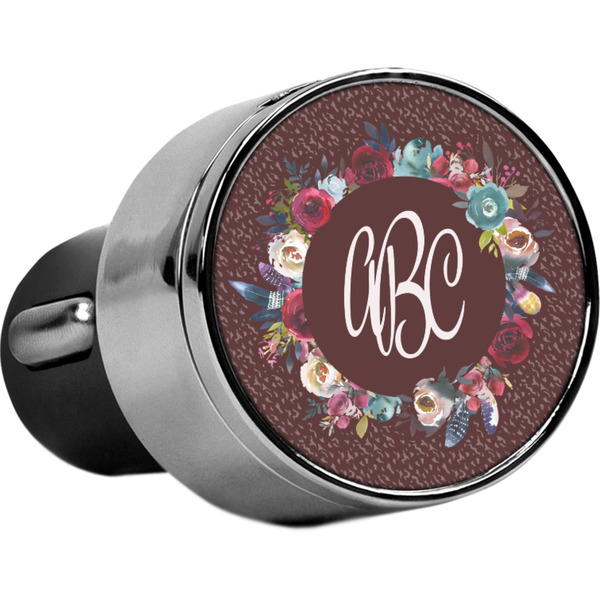 Custom Boho USB Car Charger (Personalized)