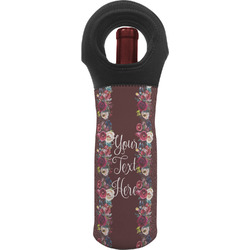 Boho Wine Tote Bag (Personalized)