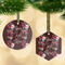 Boho Frosted Glass Ornament - MAIN PARENT