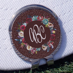 Boho Golf Ball Marker - Hat Clip