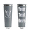 Boho Grey RTIC Everyday Tumbler - 28 oz. - Front and Back