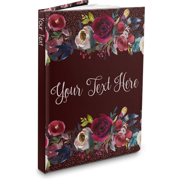 Custom Boho Hardbound Journal - 7.25" x 10" (Personalized)