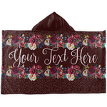 Boho Kids Hooded Towel (Personalized)