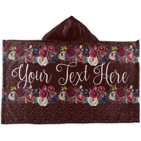 Custom Boho Kids Hooded Towel (Personalized)