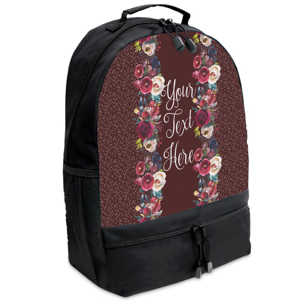 Custom Boho Backpacks - Black (Personalized)