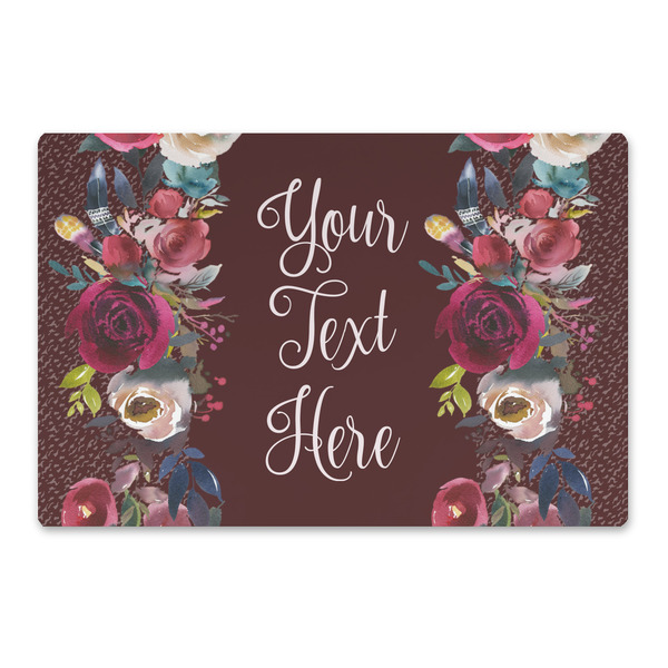 Custom Boho Large Rectangle Car Magnet (Personalized)