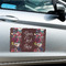 Boho Large Rectangle Car Magnets- In Context