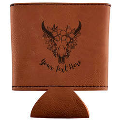 Boho Leatherette Can Sleeve (Personalized)