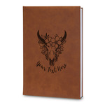 Boho Leatherette Journal - Large - Double Sided (Personalized)