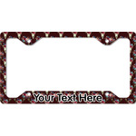 Boho License Plate Frame - Style C (Personalized)