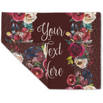 Boho Double-Sided Linen Placemat - Single w/ Name or Text