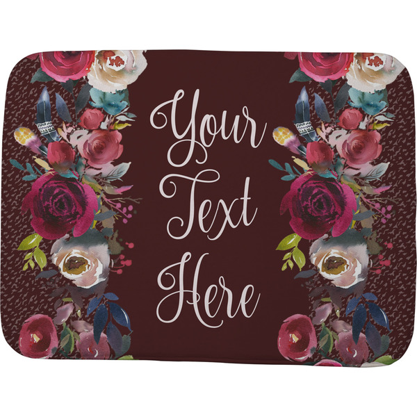 Custom Boho Memory Foam Bath Mat - 48"x36" (Personalized)