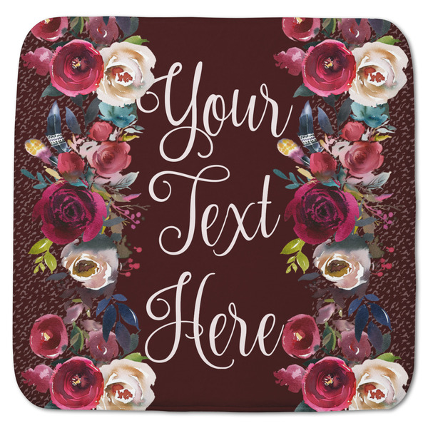 Custom Boho Memory Foam Bath Mat - 48"x48" (Personalized)