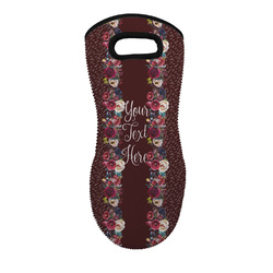 Boho Neoprene Oven Mitt w/ Name or Text