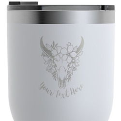 Boho RTIC Tumbler - White - Engraved Front & Back (Personalized)