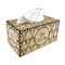 Boho Rectangle Tissue Box Covers - Wood - with tissue