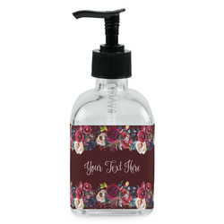 Boho Glass Soap & Lotion Bottle - Single Bottle (Personalized)