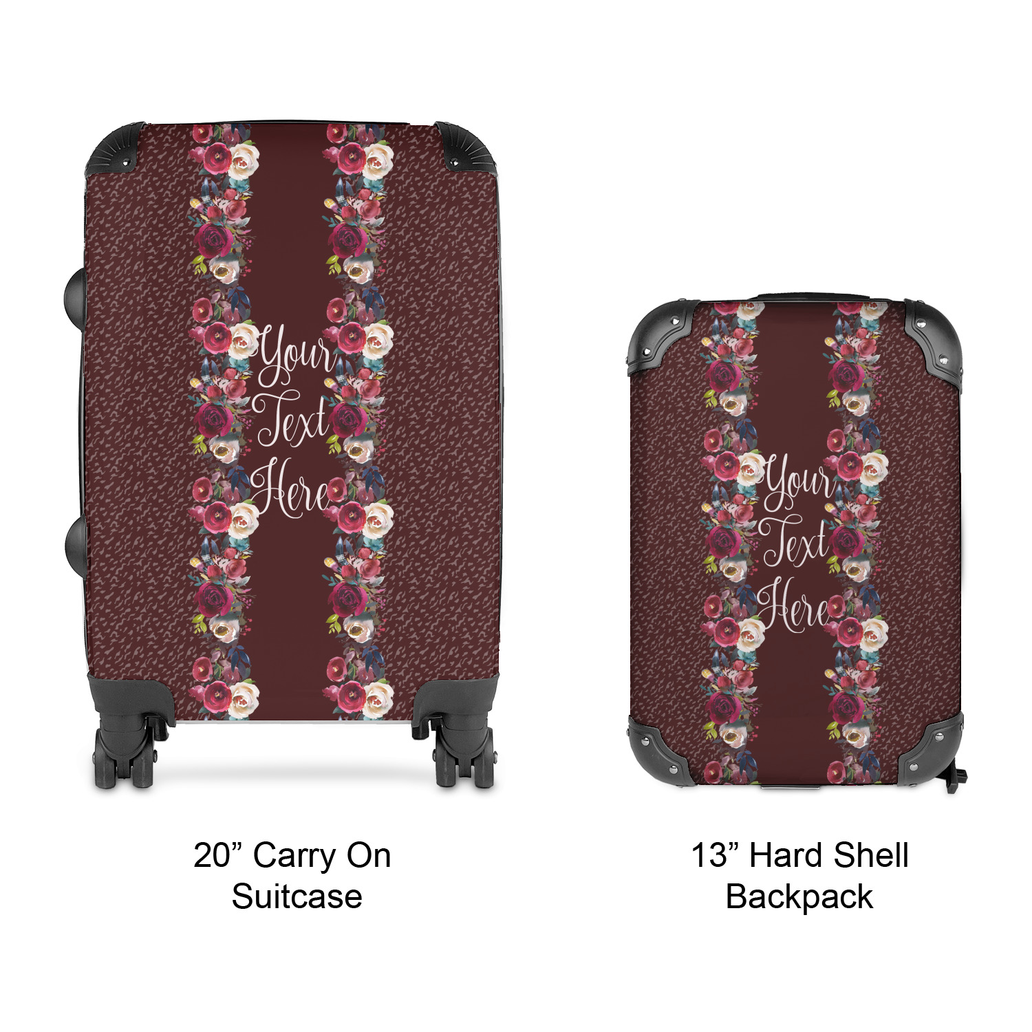 Custom Bohemian Art Kids 2-Piece Luggage Set - Suitcase & Backpack  (Personalized)